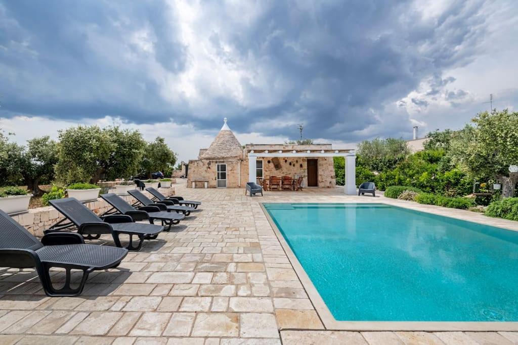 Trullo Oasi Santo Stefano - Private Pool Villa Castellana Grotte Exterior photo